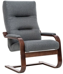 Кресло "Оскар" (орех/Малмо 95) - Импэкс - каталог товаров магазина Арктика