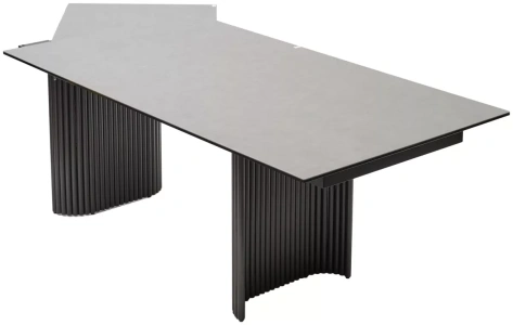 Стол обеденный RAGNAR (ceramic 1699 / MORANDI ASH) - М-Сити - фото в интернет-магазине Арктика