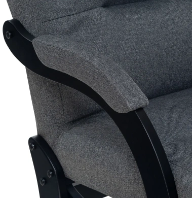 Кресло-маятник "Дэми" (венге/малмо 95) - Импэкс - фото в интернет-магазине Арктика