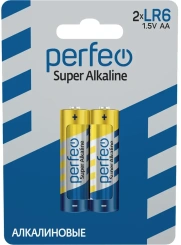 Батарейка Perfeo LR6-2BL Super Alkaline 2 шт - каталог товаров магазина Арктика