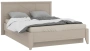 Спальня "Кантри" (КА-801.26) кровать с мех 160*200 (Кашемир серый) - Ангстрем