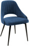 Стул FANTINE-LS (СИНИЙ #29 / ЧЕРНЫЙ) - М-Сити