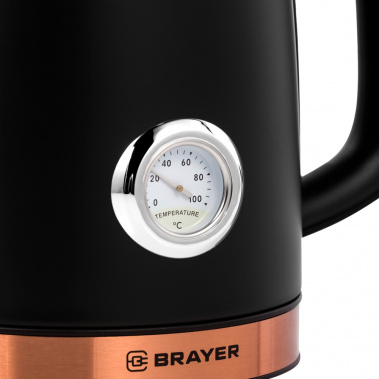 Чайник BRAYER BR1005BK - фото в интернет-магазине Арктика