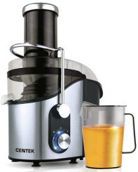 Соковыжималка Centek CT-1212 (черный, сталь) - каталог товаров магазина Арктика