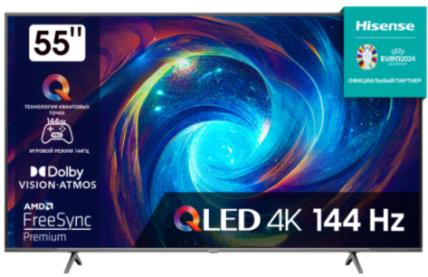 Телевизор Hisense 55E7KQ PRO UHD QLED Smart TV - фото в интернет-магазине Арктика