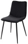 Стул TINTIN UDC21005 (BLUVEL-19 / BLACK) - М-Сити