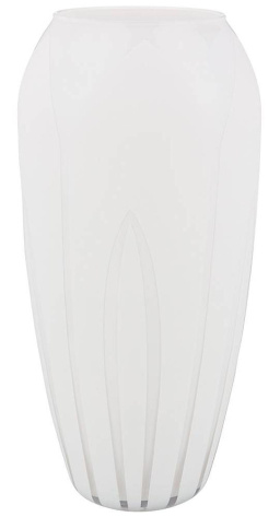 Ваза "FIDELIS CASANDRA WHITE" 316-1658 26 см - Арти М - фото в интернет-магазине Арктика