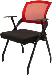 Кресло Chairman NEXX (7130151) (черно-красное) - каталог товаров магазина Арктика