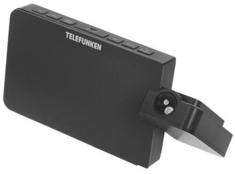 Радиочасы Telefunken TF-1703 Black/White - фото в интернет-магазине Арктика