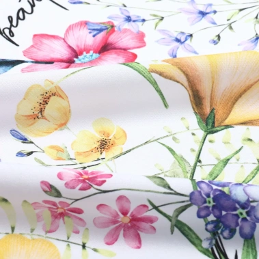 Скатерть Доляна "Make all things beautiful" 145х300 см, 100% п/э 10389121 - Сима-ленд - фото в интернет-магазине Арктика