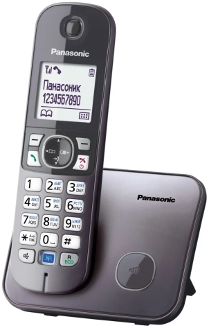 Телефон Panasonic KX-TG6811RUM - фото в интернет-магазине Арктика
