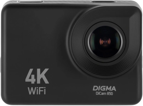 Экшн-камера Digma DiCam 850 Черная DC850 - фото в интернет-магазине Арктика