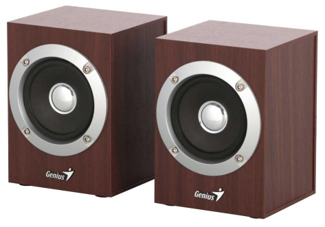Колонки Genius SP-HF 280 (деревяные) - фото в интернет-магазине Арктика