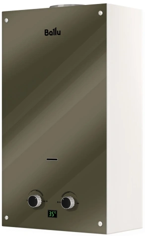 Газовая колонка Ballu GWH 10 Fiery Glass Mirror - фото в интернет-магазине Арктика