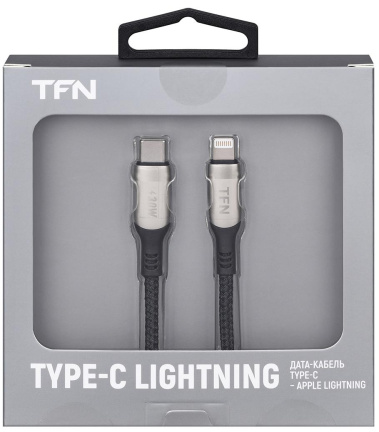 Кабель TFN USB Type-C-Lightning 1.2m Nikel (TFN-C-BLZ-CL1M-NI)* - фото в интернет-магазине Арктика