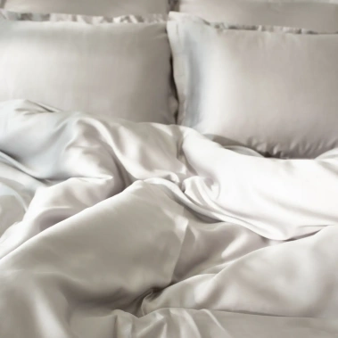 Пододеяльник SL Home Tencel 150*220 см , цв. светло-серый 10285344 - Сима-ленд - фото в интернет-магазине Арктика