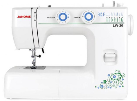 Швейная машинка Janome LW-20 - фото в интернет-магазине Арктика