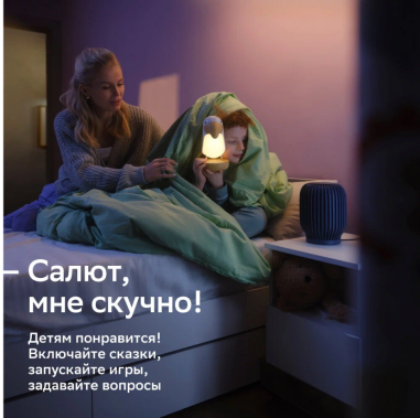 Умная колонка SberBoom Салют 40Вт (SBDV-00090T) красная - фото в интернет-магазине Арктика