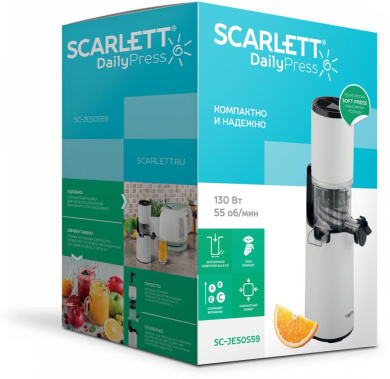 Соковыжималка Scarlett SC-JE50S59 - фото в интернет-магазине Арктика