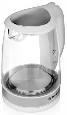 Чайник BRAYER BR1040WH - фото в интернет-магазине Арктика