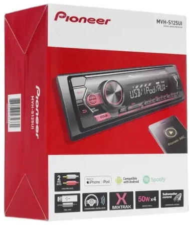 Автомагнитола Pioneer MVH-S125UI - фото в интернет-магазине Арктика