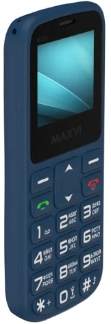 Мобильный телефон Maxvi B100i Blue - фото в интернет-магазине Арктика