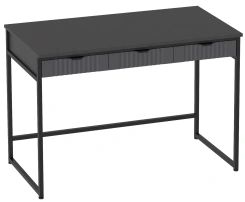 Спальня "Нора" стол письменный (металл бруклин/графит) - Мебельград - каталог товаров магазина Арктика