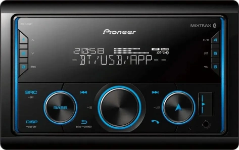 Автомагнитола Pioneer MVH-S425BT 2DIN - фото в интернет-магазине Арктика
