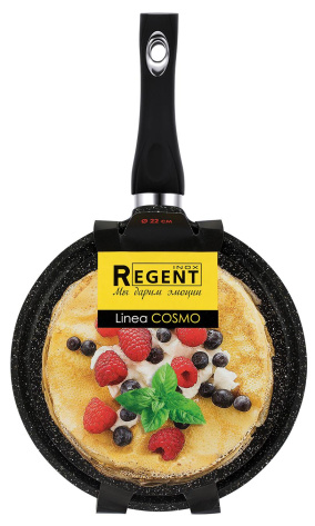 Сковорода блинная Linea Cosmo 93-AL-CS-5-22 22 см - Регент Рус - фото в интернет-магазине Арктика