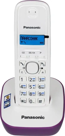 Телефон Panasonic KX-TG1611RUF - фото в интернет-магазине Арктика