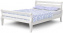 Кровать "Аврора" 1200 (белый) - Мебельград - фото в интернет-магазине Арктика