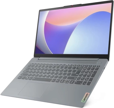 Ноутбук Lenovo Slim 3 15IRU8 (82X700DERK) i3-1315U/8Gb/512GbSSD/15.6" DOS (серый) - фото в интернет-магазине Арктика