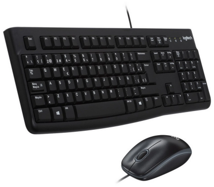 Набор клавиатура + мышь Logitech MK120 (920-002561) - фото в интернет-магазине Арктика
