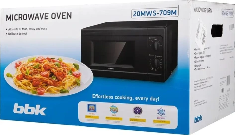 Микроволновая печь BBK 20MWS-709M/B - фото в интернет-магазине Арктика