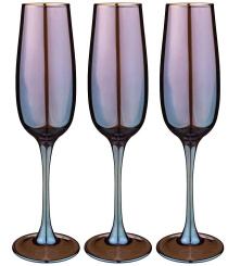 Набор бокалов "Горький шоколад" 194-501 3 шт/175 мл - Арти М - каталог товаров магазина Арктика