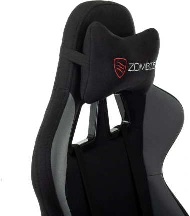 Кресло игровое ZOMBIE Weaver G черно-серое - фото в интернет-магазине Арктика