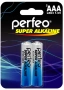 Батарейка Perfeo LR03-2BL Super Alkaline 2 шт