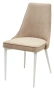 Стул NEPAL-P (БЕЖЕВЫЙ Barkhat 5/ БЕЛЫЙ) - М-Сити