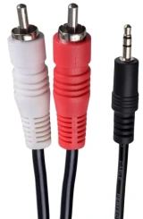 Кабель Perfeo J2001 Jack 3.5mm-2xRCA 1m* - каталог товаров магазина Арктика