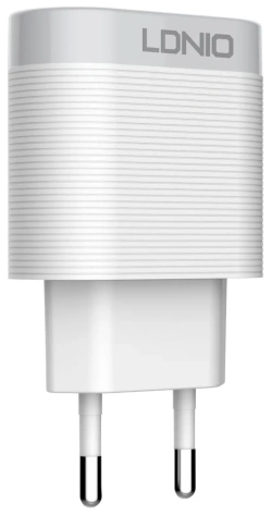 Зарядное устройство сетевое LDNIO A303Q 18W +Type-C QC 3.0 White (LD_B4370) - фото в интернет-магазине Арктика