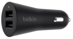 Зарядное устройство авто Belkin F8M930btBLK 2 USB 24W Black - каталог товаров магазина Арктика