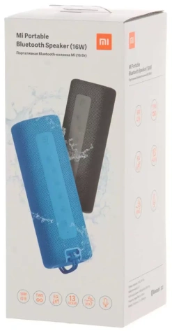 Портативная акустика Xiaomi Mi Portable Bluetooth Speaker Black (16W) (QBH4195GL) X29690 - фото в интернет-магазине Арктика