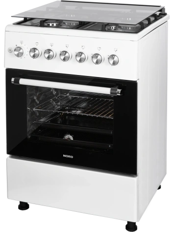 Плита газовая NORD GG 6064 W - фото в интернет-магазине Арктика