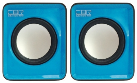 Колонки CBR CMS-90 (синие) - фото в интернет-магазине Арктика