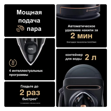 Парогенератор Braun IS9090BK - фото в интернет-магазине Арктика
