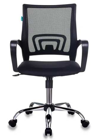 Кресло CH-695N/SL/Black черное TW-01 TW-11 - фото в интернет-магазине Арктика