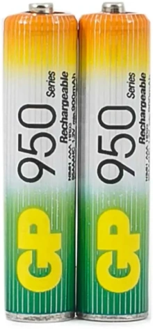 Аккумулятор GP HR03-2BL AAA  950 mAh 2 шт (95AAAHC) - фото в интернет-магазине Арктика