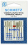 Иглы Schmetz комбинированные 130/705Н №70,80(2),90;ZWI,75(S),90(S);90(J),100(J), 9шт