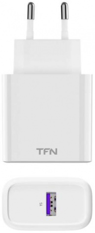 Зарядное устройство TFN USB 5A white (TFN-WCRPD02)* - фото в интернет-магазине Арктика