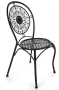 Стул "Secret De Maison Gloria" (стальной сплав, 50х47х92см, черный) - Тетчер